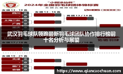 武汉羽毛球队领跑最新羽毛球团队协作排行榜前十名分析与展望